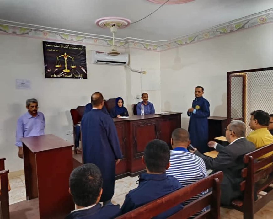 المعهد العالي للقضاء يختتم برنامج جلسات المحاكم الصورية لطلاب السنة الثالثة
