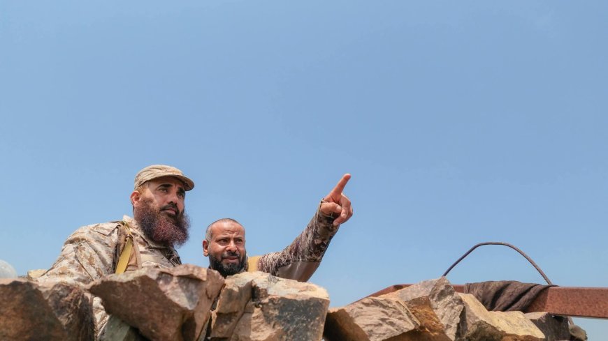 من جبهة الضالع ، اللواء حمدي شكري يشدد على رفع الجاهزية ويشيد بثبات الأبطال 