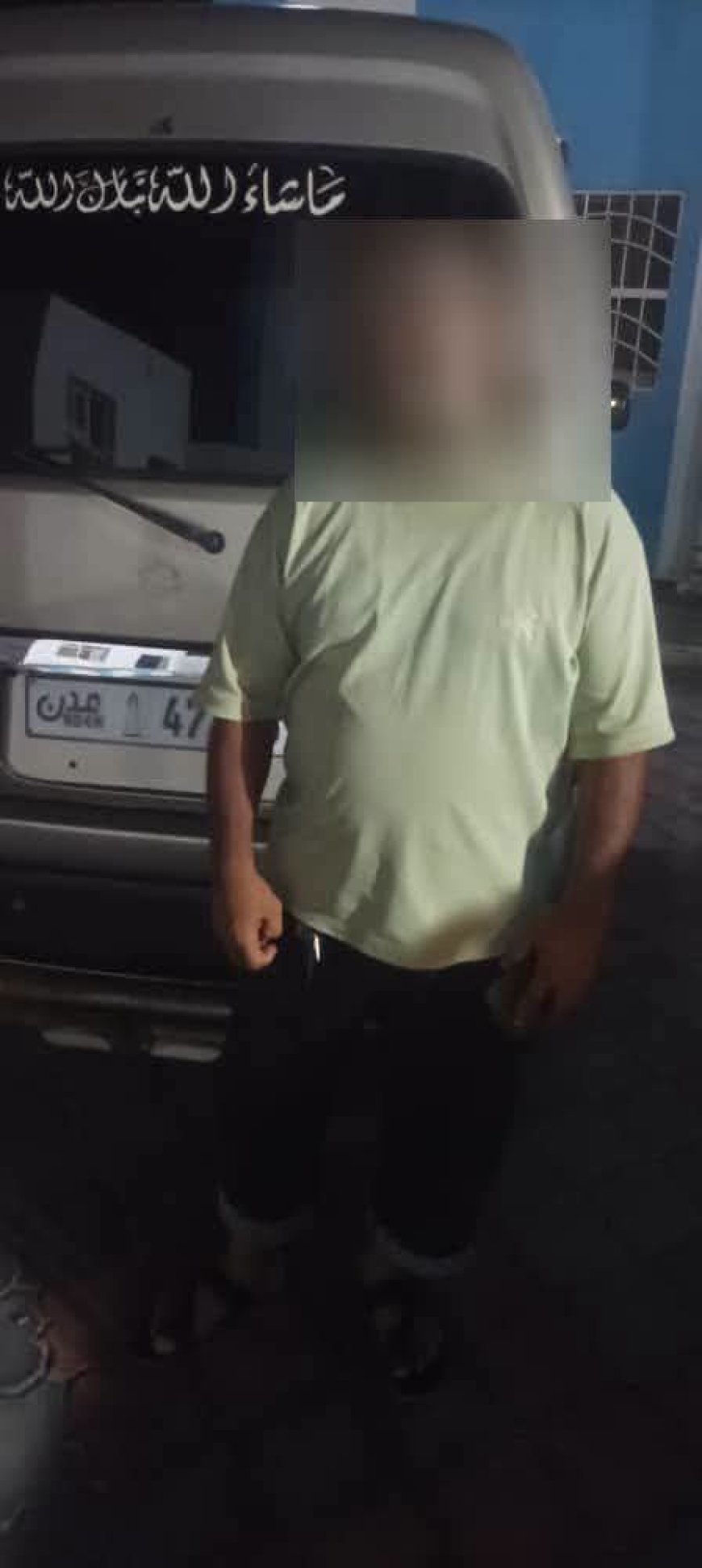 شرطة المنصورة تلقي القبض على متهم بدهس طفلة مساء أمس.