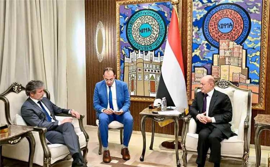 الرئيس العليمي: سنستعيد الدولة والحوثي لن يحتكر قرار الحرب والسلم