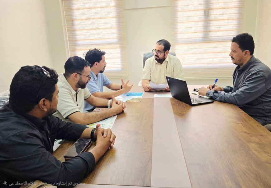 الجهوري يطلع على الترتيبات الجارية لتنظيم معرض HDEX للتحول الرقمي والدفع الإلكتروني بالمكلا