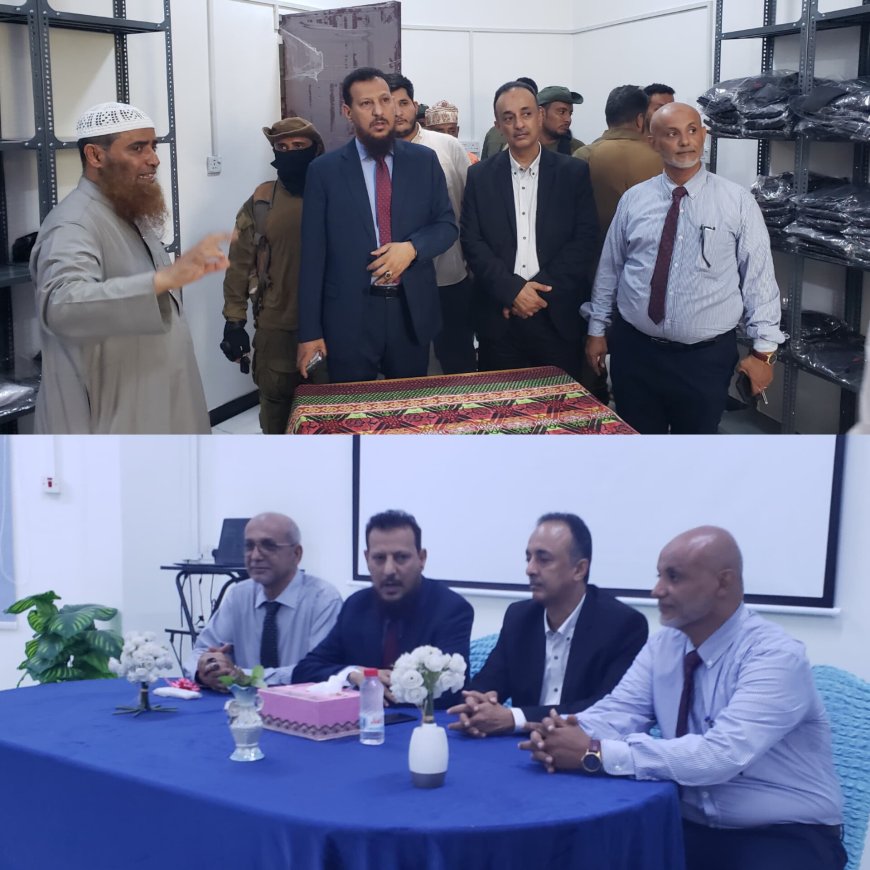 محافظ عدن يدشن العمل بالطب النفسي ويشيد بتحسن خدمات مستشفى الأمراض النفسية والعصبية