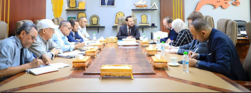 المحافظ شيخ يستقبل المستشار الاقتصادي بمكتب المبعوث الأممي ويؤكد أهمية الجهود المشتركة لمعالجة التحديات الاقتصادية
