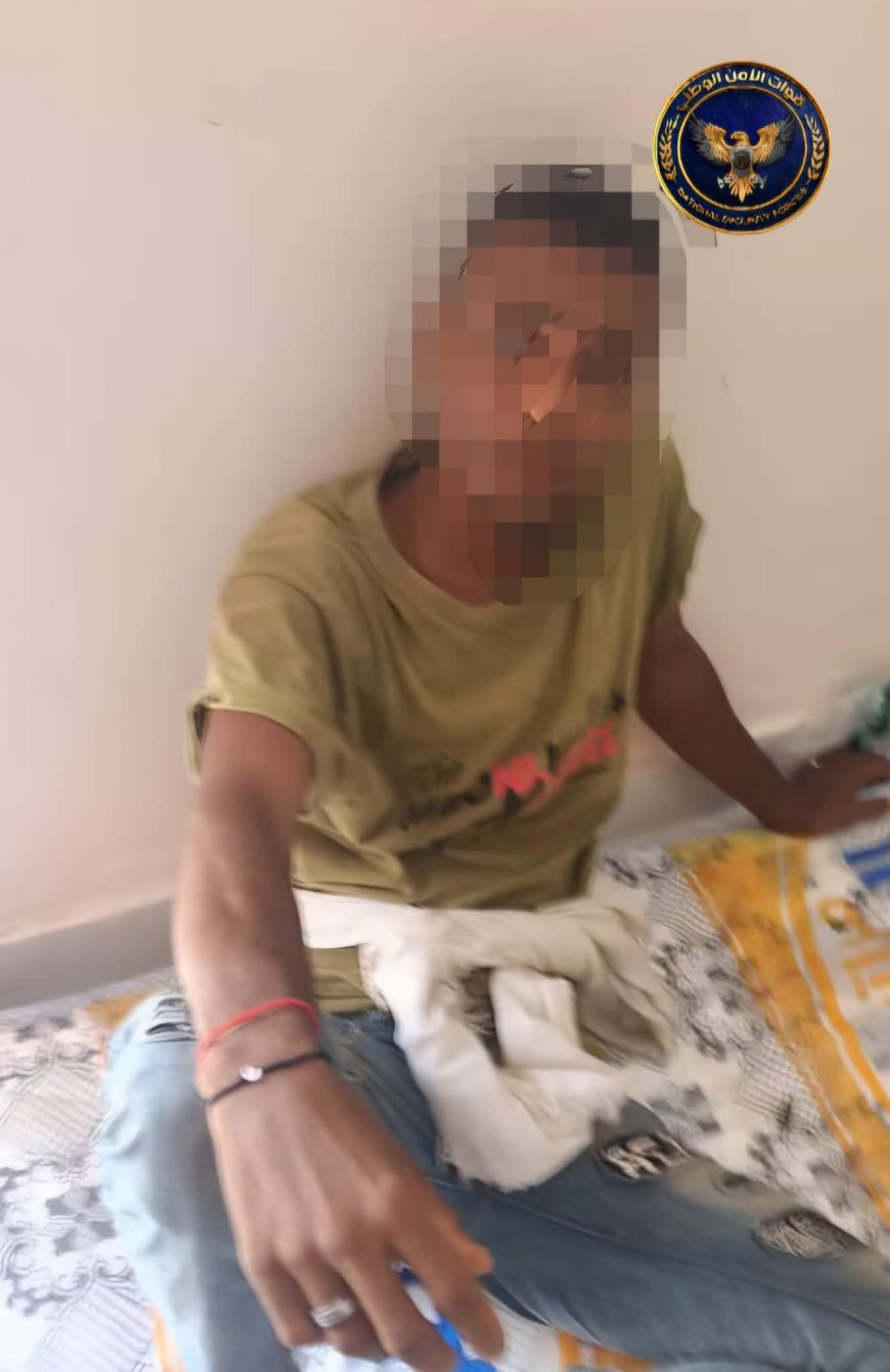 قوات أمن المنشآت تضبط شخصا أثناء محاولته سرقة ممتلكات من مبنى نيابة المعلا الابتدائية