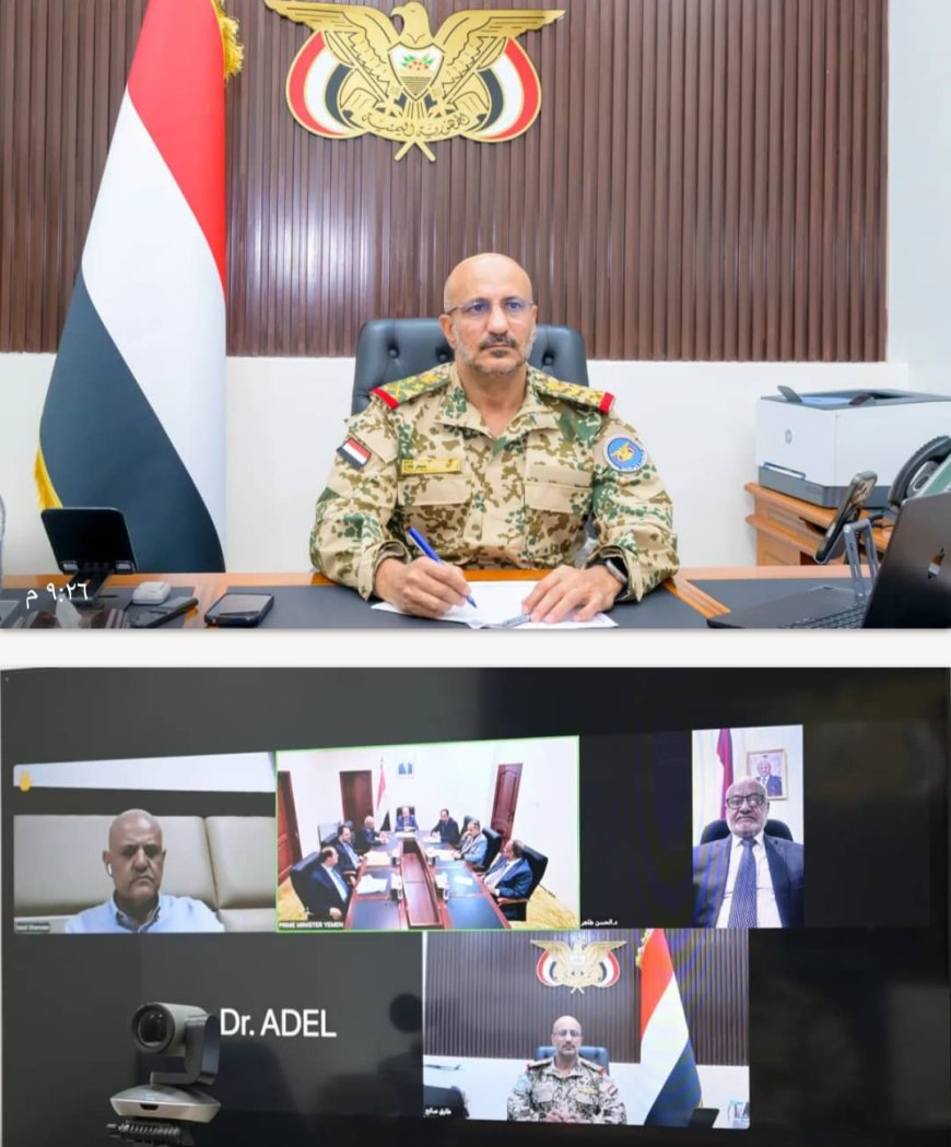 الفريق طارق صالح يترأس اجتماعاً حكومياً لمناقشة الجبهات ومواجهة التصعيد
