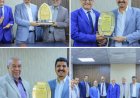 بتوجيهات وزير النقل ورئيس مجلس إدارة الهيئة.. وكيل الطيران المدني يكرم ثلاثة من قيادات الهيئة السابقين وفاءً لعطاءاتهم المتميزة