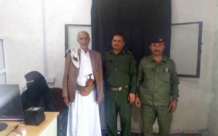 تعز..مدير عام جبل حبشي يتفقد فرع الأحوال المدنية ويؤكد دعم تطوير الخدمات وتقريبها من المواطنين