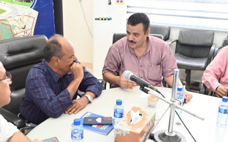 "الحيد" و"الداؤودي" يضعان آلية عمل مشتركة لحماية أراضي المنطقة الحرة ودعم الاستثمار