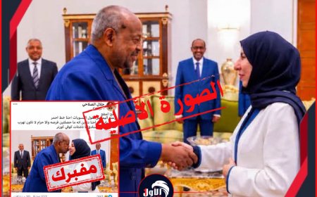 حرب إعلامية.. فبركة صورة لوزيرة الخارجية الزوبة تكشف تفاصيل صادمة