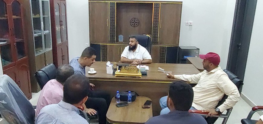 مدير عام التواهي في العاصمة عدن يبحث مع «UNOPS» ومشروع الأشغال العامة تنفيذ مشاريع بنية تحتية وخدمية بالمديرية