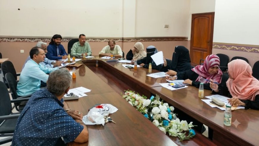 مجلس كلية العلوم الإدارية عدن يقر نتائج الدور الأول وامتحانات الدور الثاني